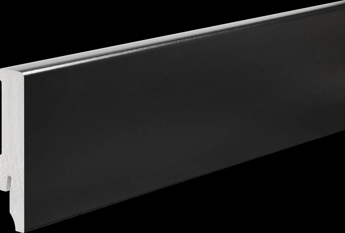 LPCD-51-9005 Creativa Listwa przypodłogowa czarna RAL 9005 220 cm