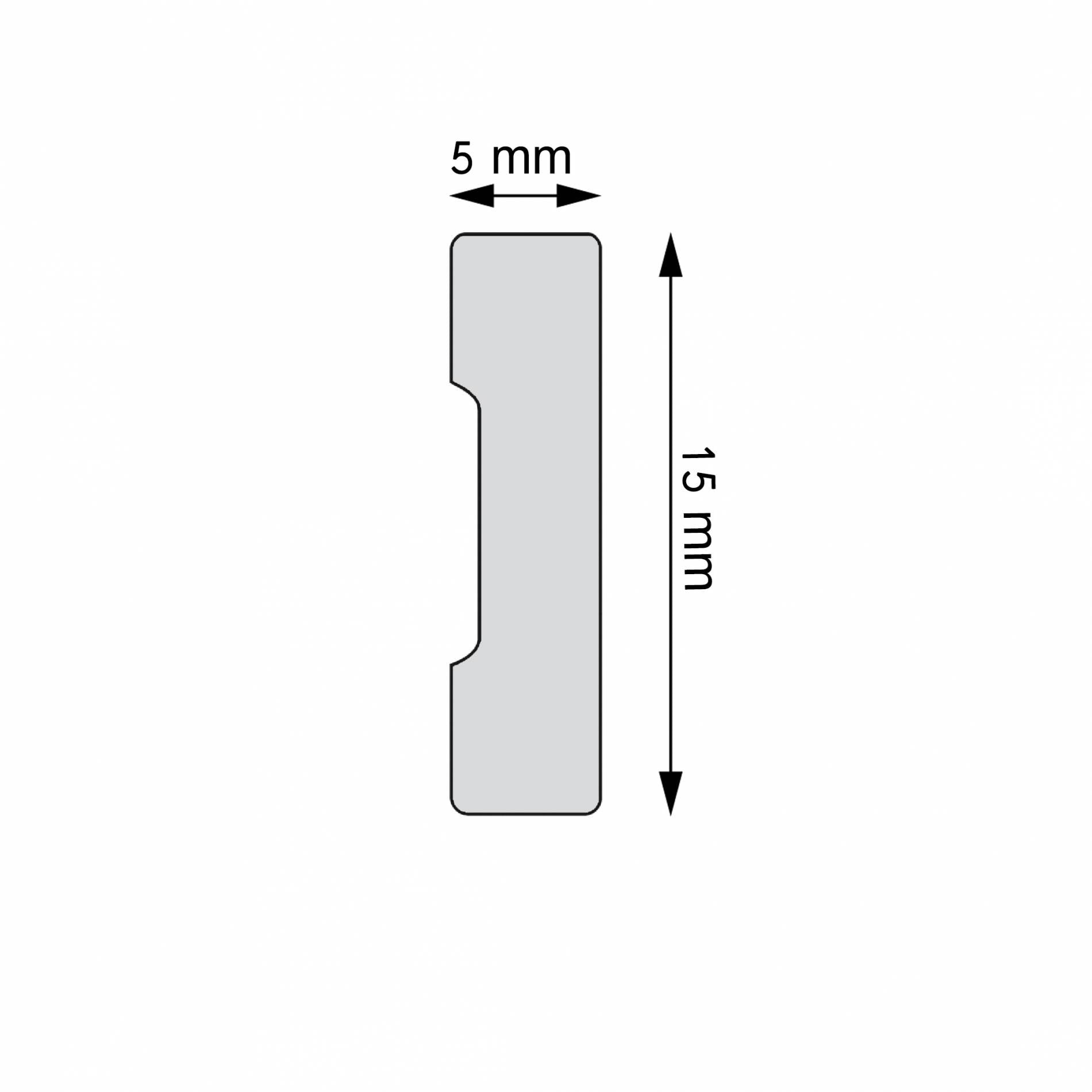 LPC-56 Creativa Listwa ścienna 244 cm – zdjęcie 2