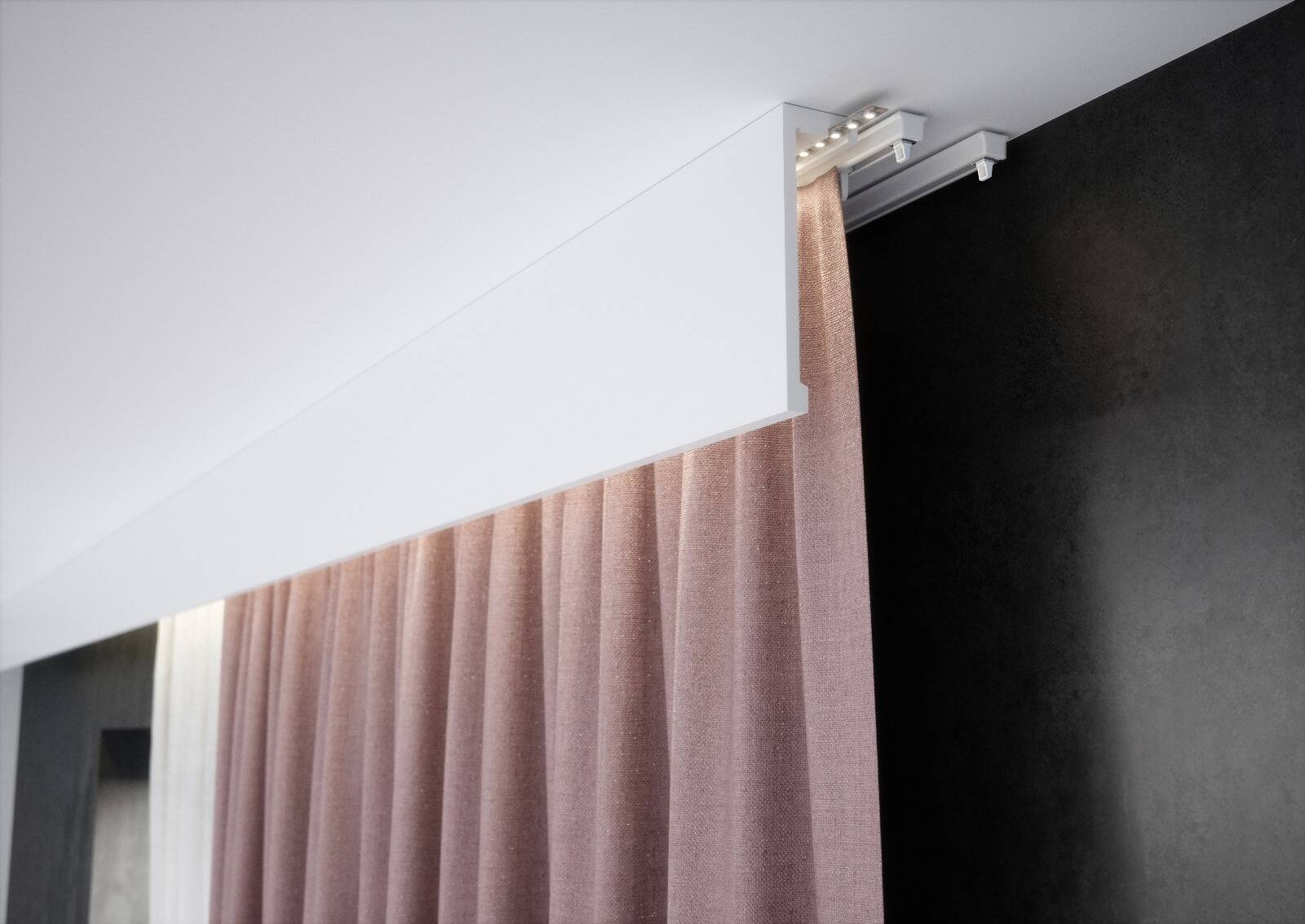 LK-04 dł. 3 mb Creativa Listwa karniszowa 300 cm – kształt profilu, zdjęcie 2