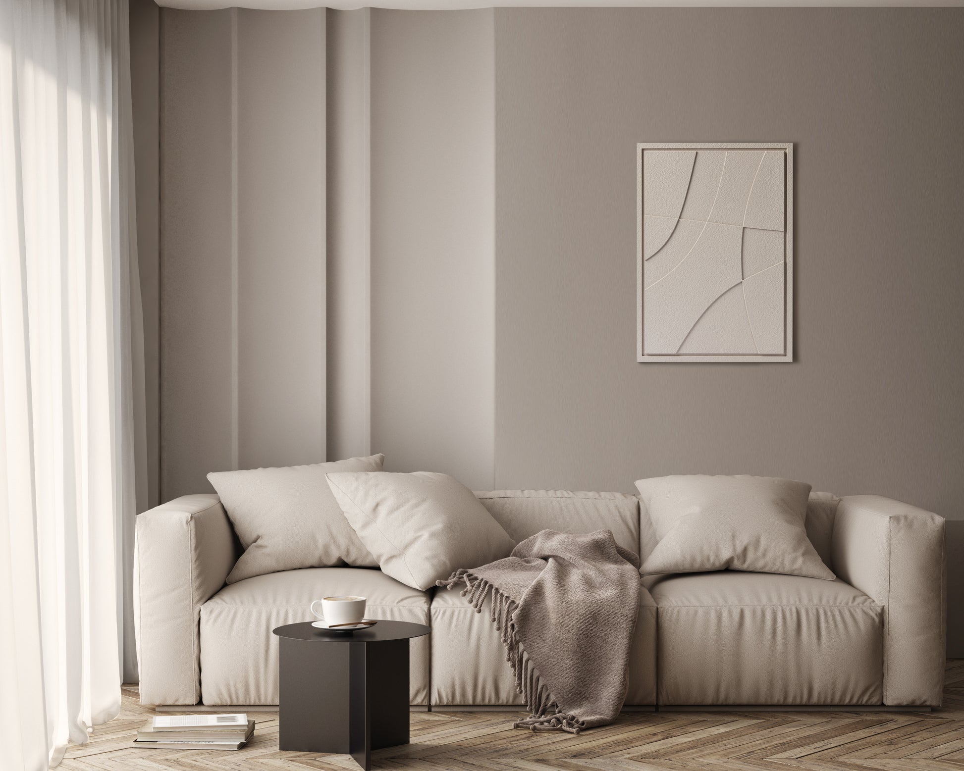 WDA2 Wall Decor ABSTRACT 2 – aranżacja 2 (producent Creativa / MURSO)