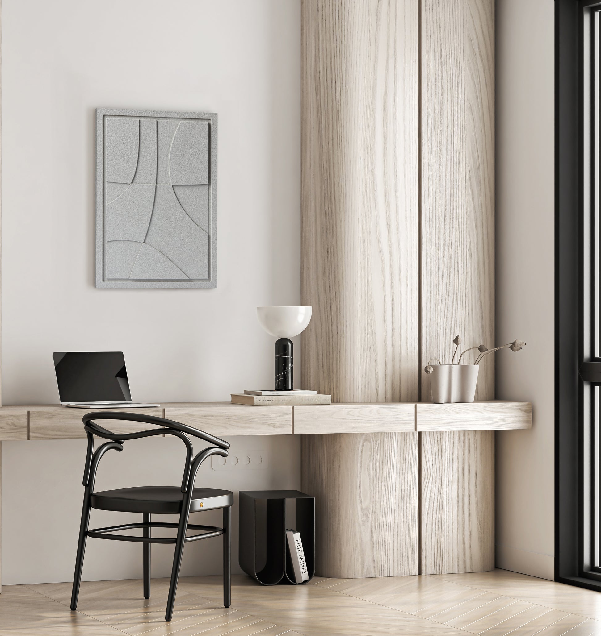 WDA3 Wall Decor ABSTRACT 3 – aranżacja 2 (producent Creativa / MURSO)