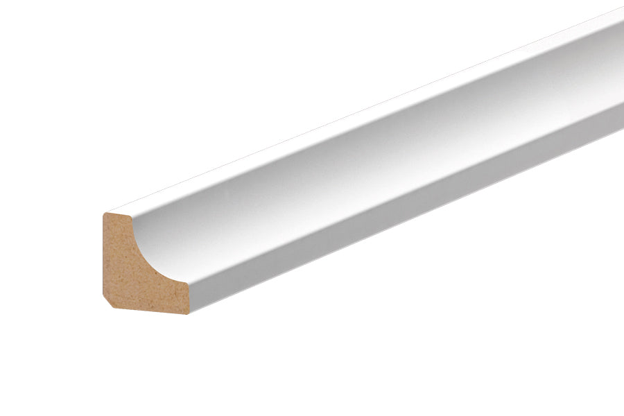 LMDF-09 Creativa Listwa przypodłogowa biała RAL 9003 220 cm