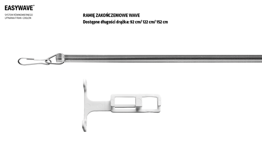 PT-122 Creativa akcesorium karniszowe – widok produktu (archiwum sklepu)