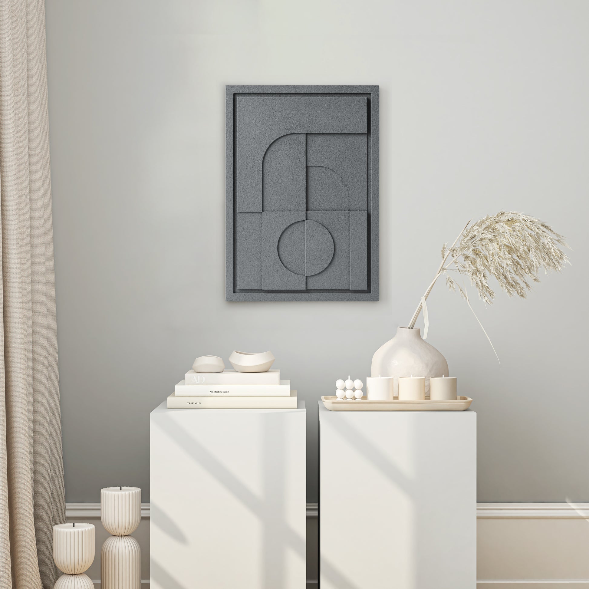 WDG5 Wall Decor GEOMETRIC 5 – aranżacja 2 (producent Creativa / MURSO)
