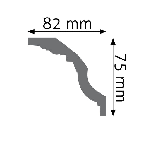 LGG-01F  Creativa Listwa sufitowa gięta