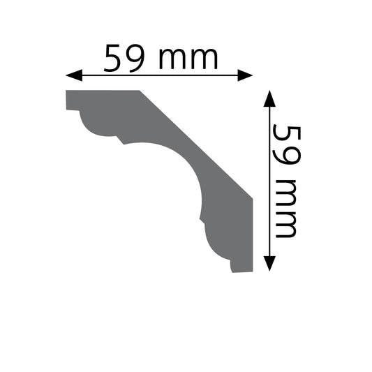LGG-03F Creativa Listwa sufitowa gięta