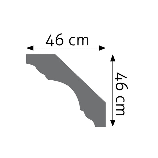 LGG-07F Creativa Listwa sufitowa gięta