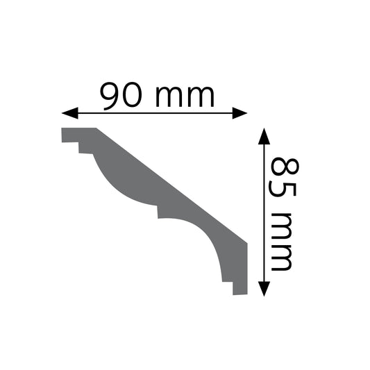 LGG-08F Creativa Listwa sufitowa gięta