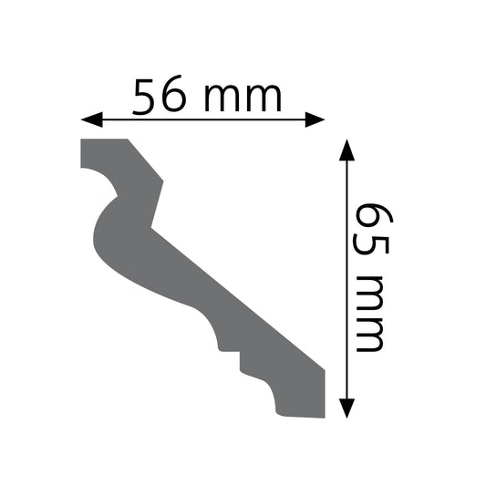 LGG-27F Creativa Listwa sufitowa gięta