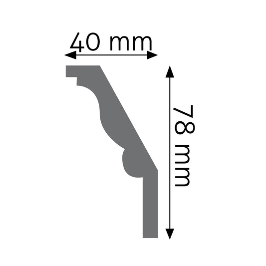 LGZ-14F  Creativa Listwa sufitowa gięta