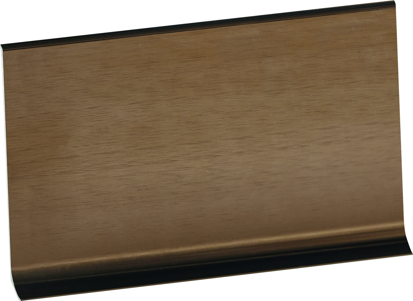 NW100-EC40S Creativa narożnik wewnętrzny – listwa LP100 w tym samym kolorze na ścianie (EC40S kawa), do której pasuje element (archiwum sklepu)