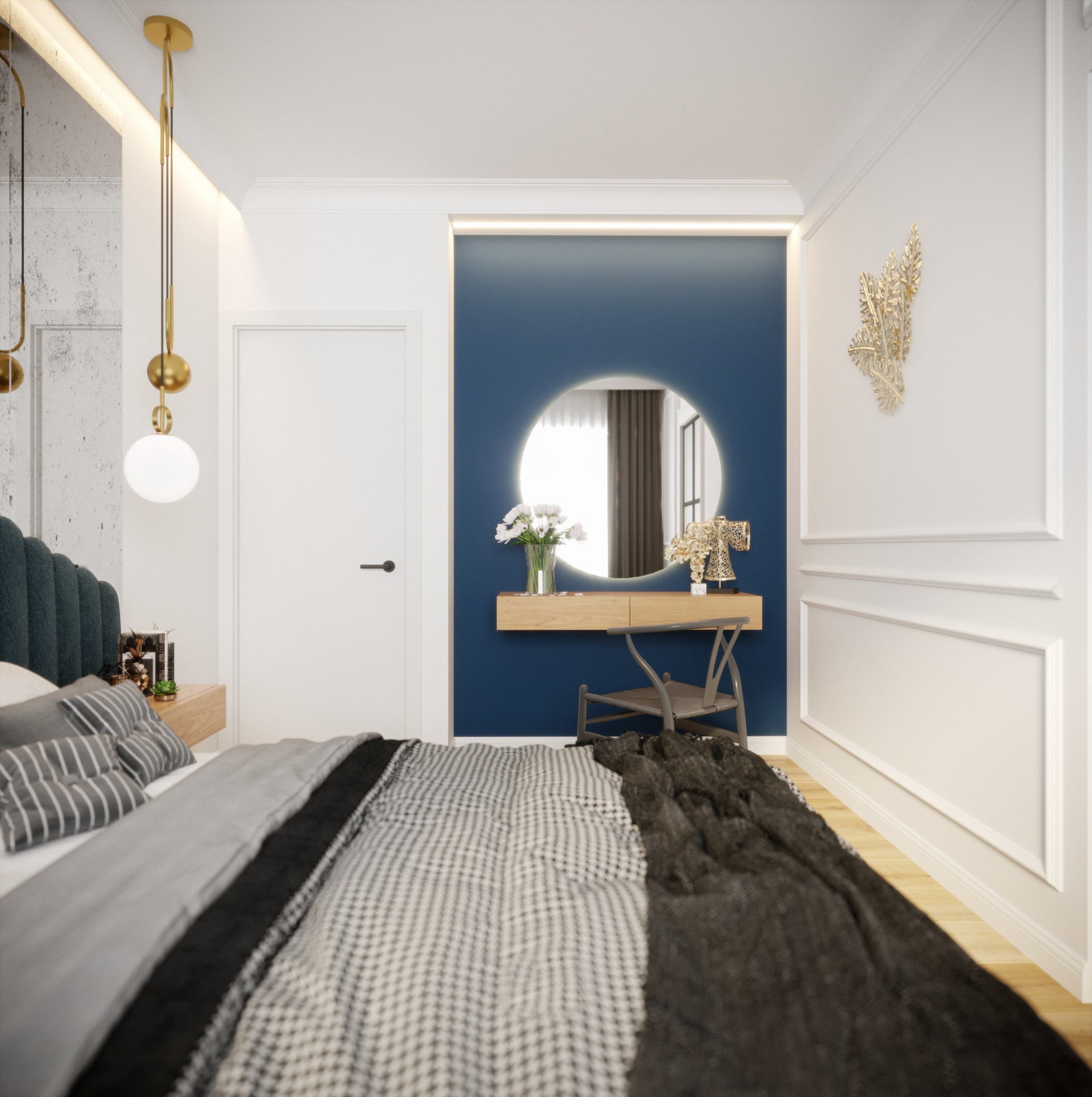 MD105 Mardom Decor listwa sufitowa – zdjęcie w aranżacji (producent Mardom Decor)
