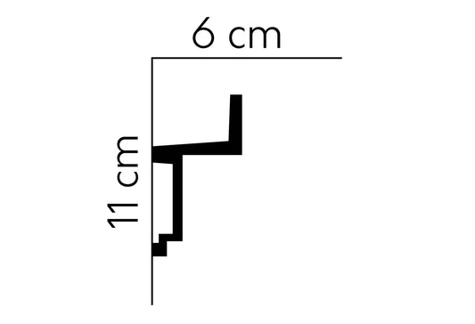 MDB115 Mardom Decor listwa sufitowa