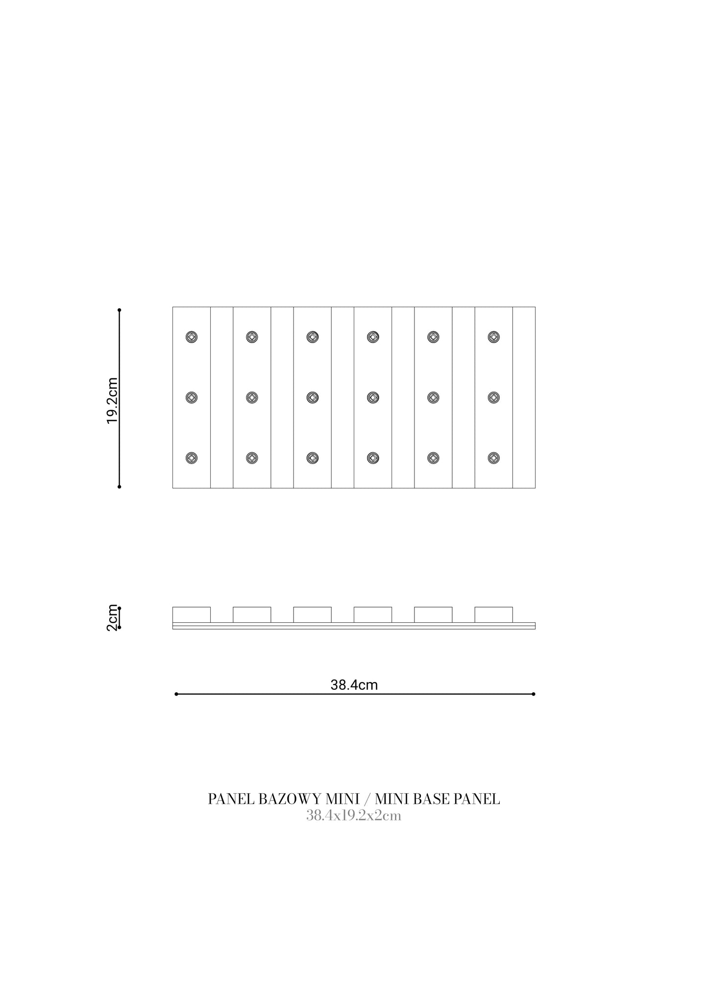 Panel bazowy mini CLICKFORM – zdjęcie 6 (producent MURSO / Creativa)