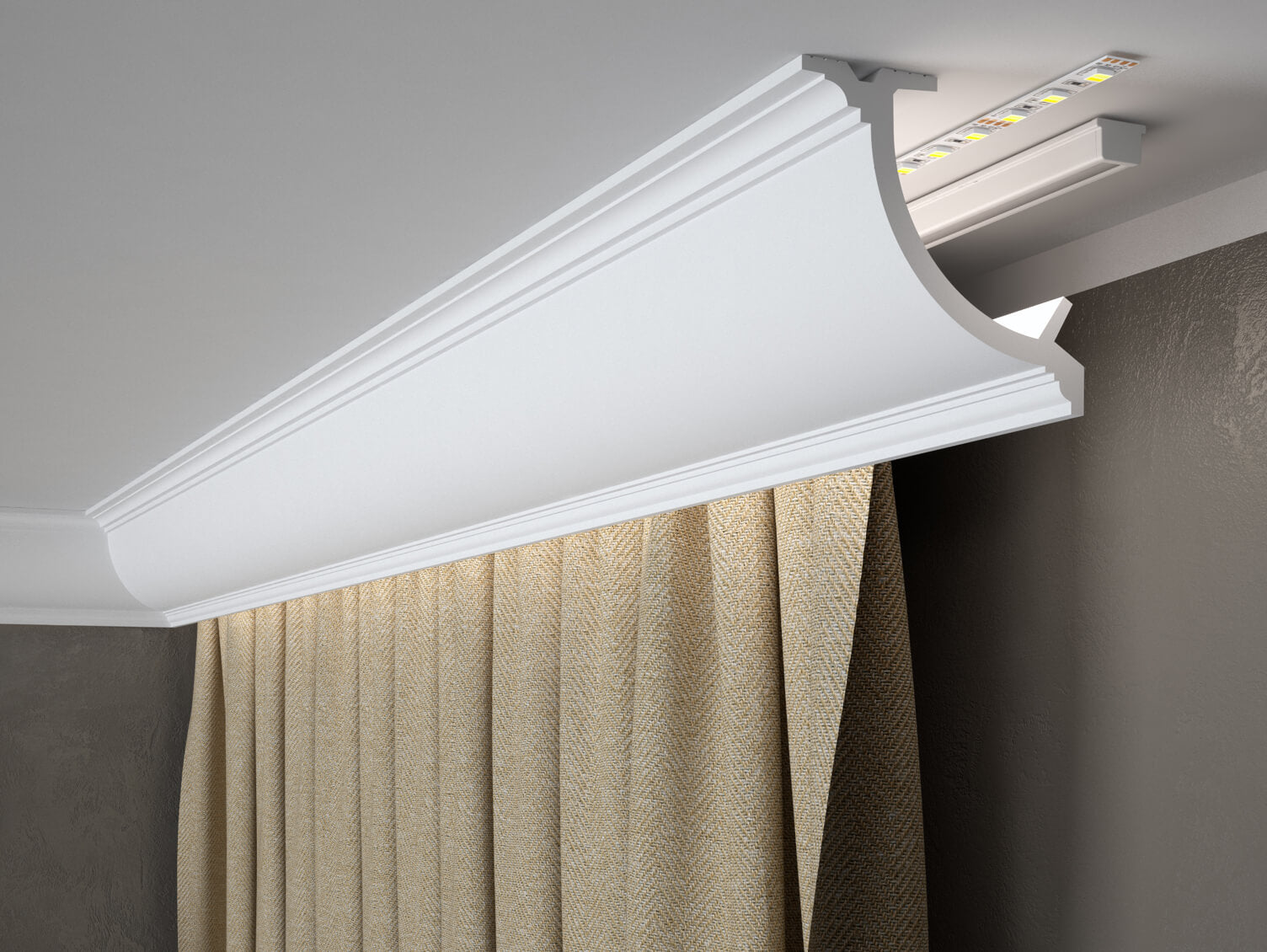 QL027 Mardom Decor listwa karniszowa – zdjęcie produktu (producent Mardom Decor)