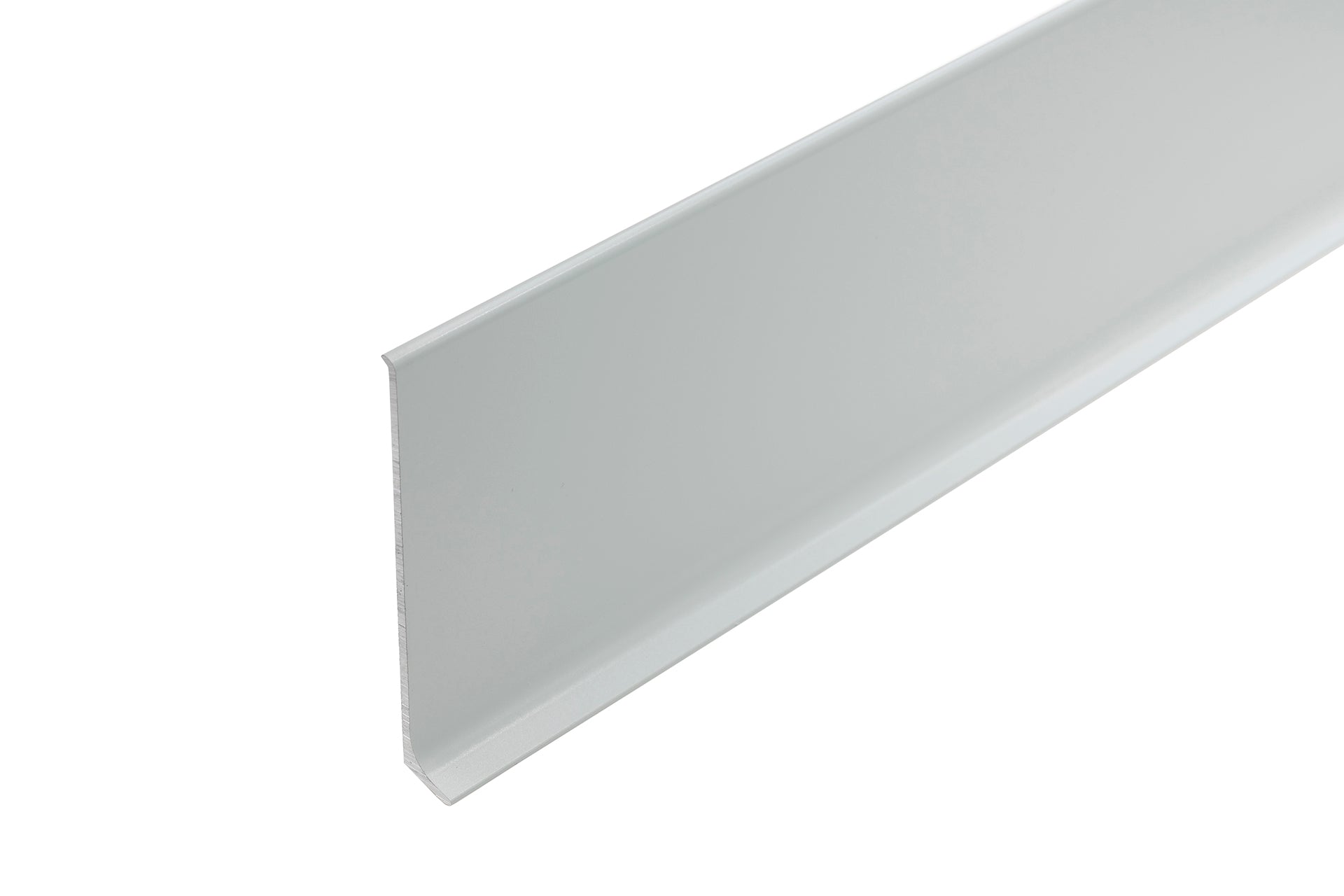 NW80-7035 Creativa narożnik wewnętrzny – listwa LP80 w tym samym kolorze (RAL7035), do której pasuje element (archiwum sklepu)