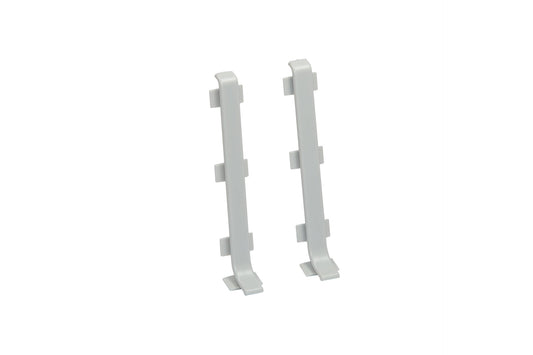 Sklep z listwami listwy przypodłogowe aluminiowe Creativa LLP80-9003 Creativa łącznik 80mm RAL7035