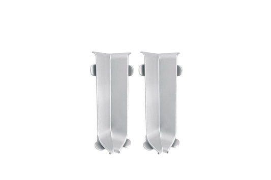 Sklep z listwami listwy przypodłogowe aluminiowe Creativa NW80 Creativa narożnik wewnętrzny 80mm anoda