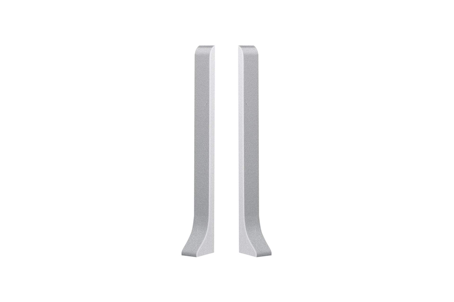 Sklep z listwami listwy przypodłogowe aluminiowe Creativa ZLP100 Creativa zakończenie lewe+prawe 100mm anoda