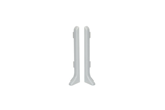 Sklep z listwami listwy przypodłogowe aluminiowe Creativa ZLP59-7035 Creativa zakończenie lewe+prawe 59mm RAL7035