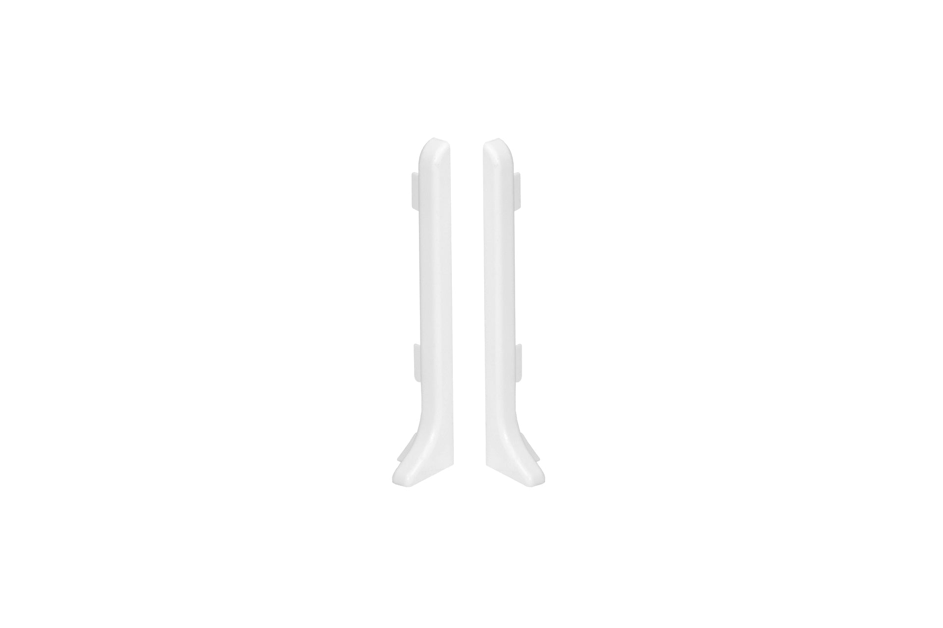 Sklep z listwami listwy przypodłogowe aluminiowe Creativa ZLP59-9003 Creativa zakończenie lewe+prawe 59mm RAL9003