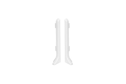 Sklep z listwami listwy przypodłogowe aluminiowe Creativa ZLP59-9003 Creativa zakończenie lewe+prawe 59mm RAL9003