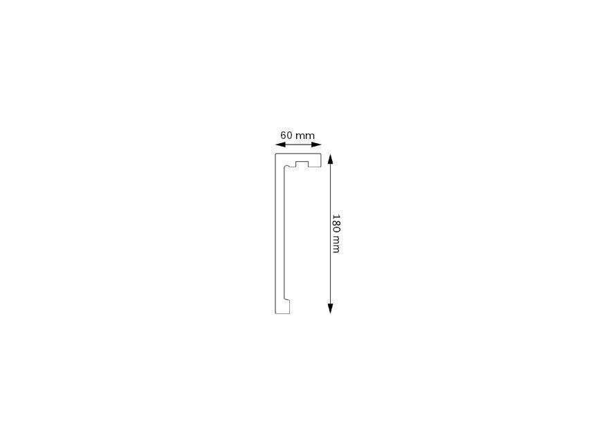 LK-04 Creativa Listwa karniszowa 244 cm – zdjęcie 3