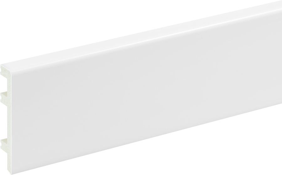 STL80-9003 Creativa Listwa przypodłogowa biała RAL 9003 220 cm – zdjęcie 2
