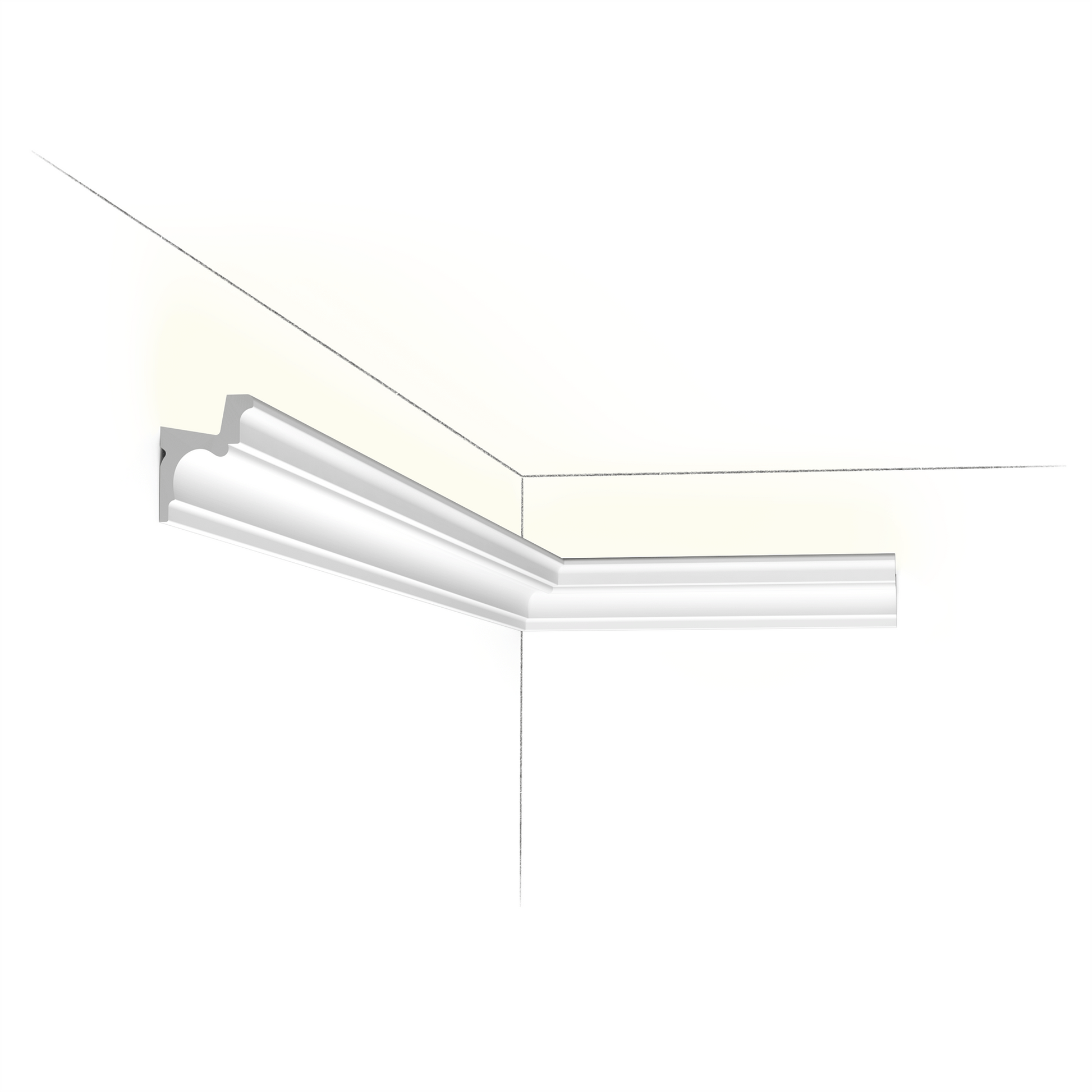 C323 Orac Decor listwa sufitowa – render produktu (producent Orac)