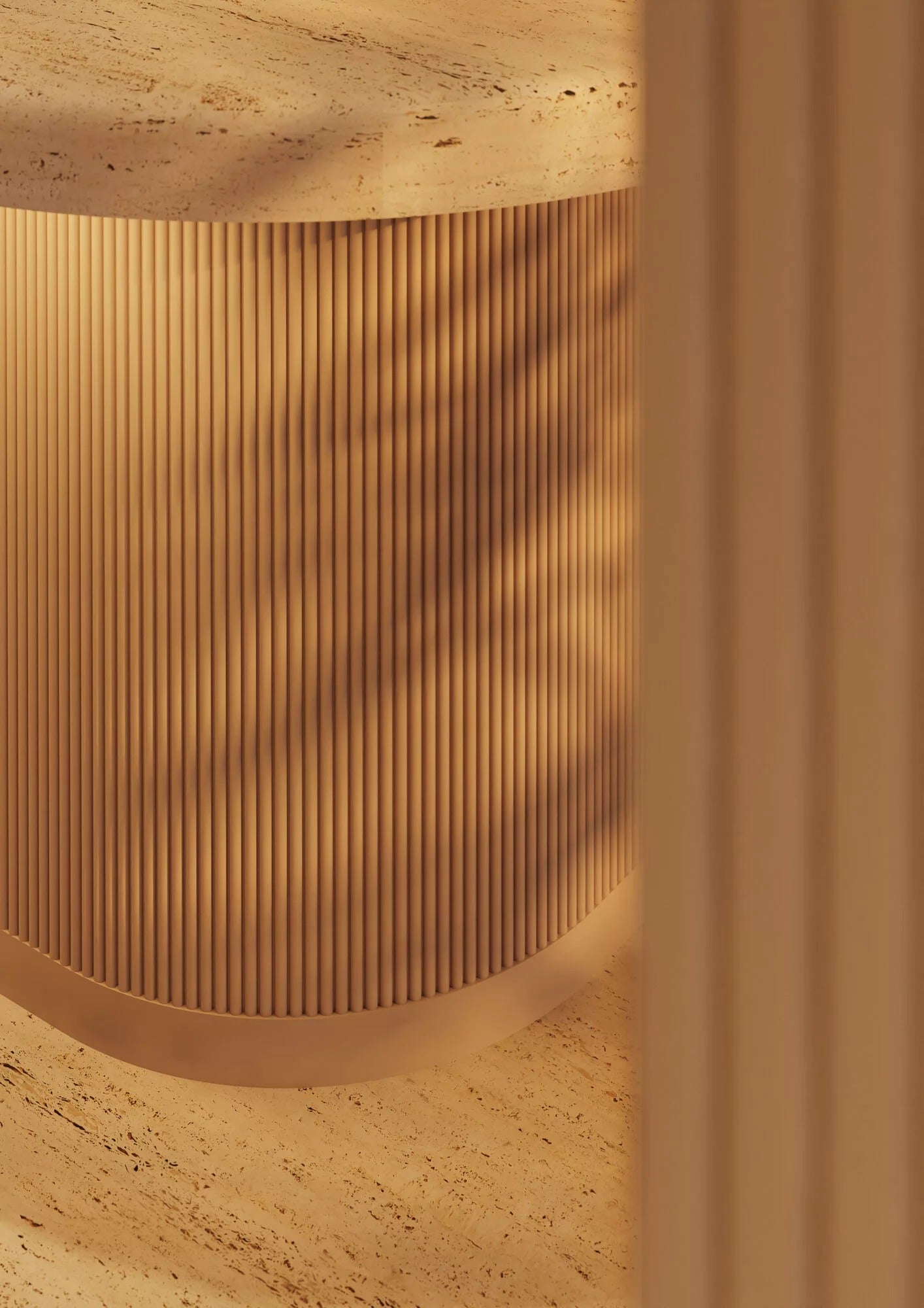 CANELÉ S FLEX NMC Panel ścienny – zdjęcie produktu w zastosowaniu (materiał NMC)