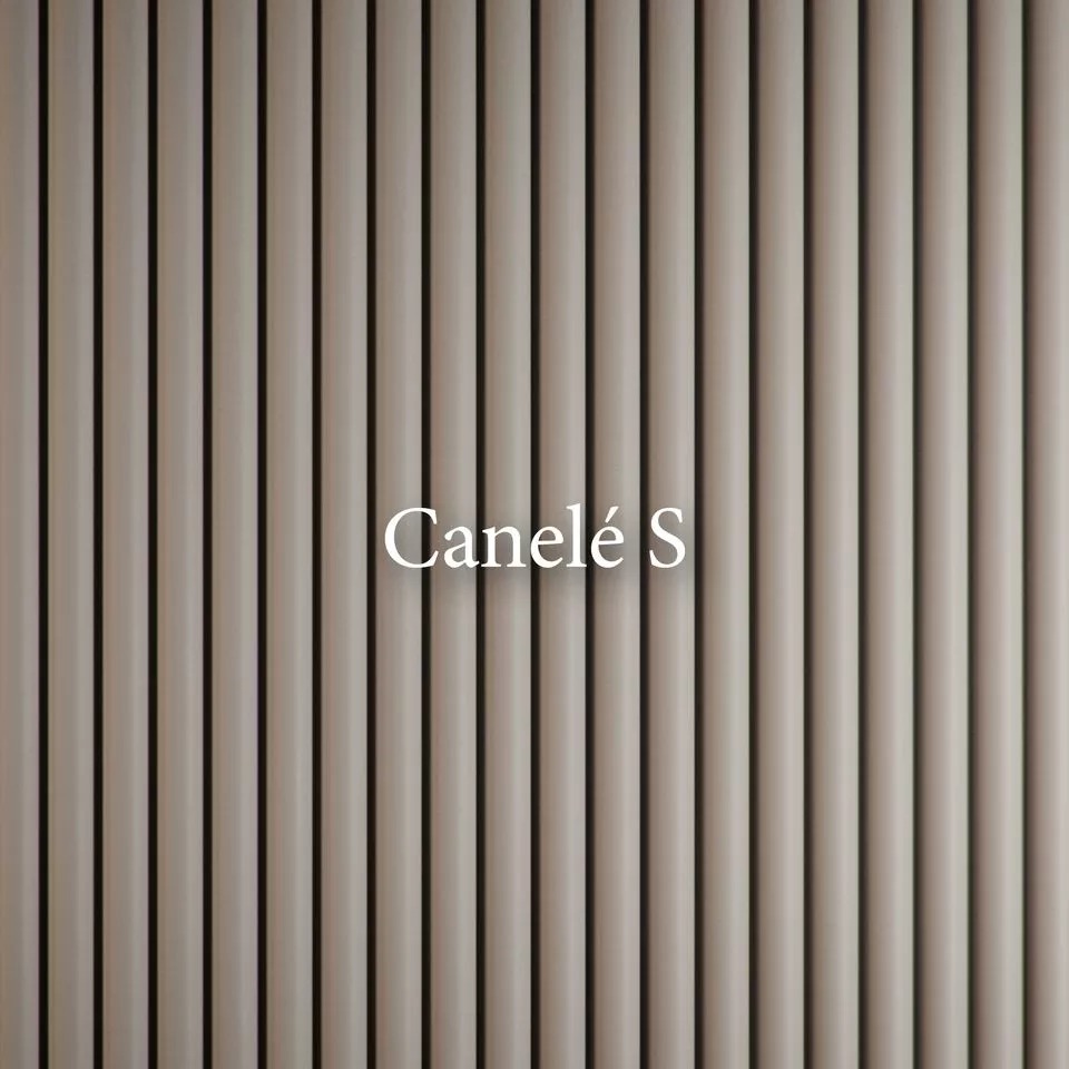 CANELÉ S NMC Panel ścienny – zdjęcie produktu w zastosowaniu (materiał NMC)