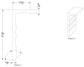 CX216-2600 Orac Decor listwa sufitowa – rysunek techniczny z wymiarami w mm (karta techniczna producenta Orac)