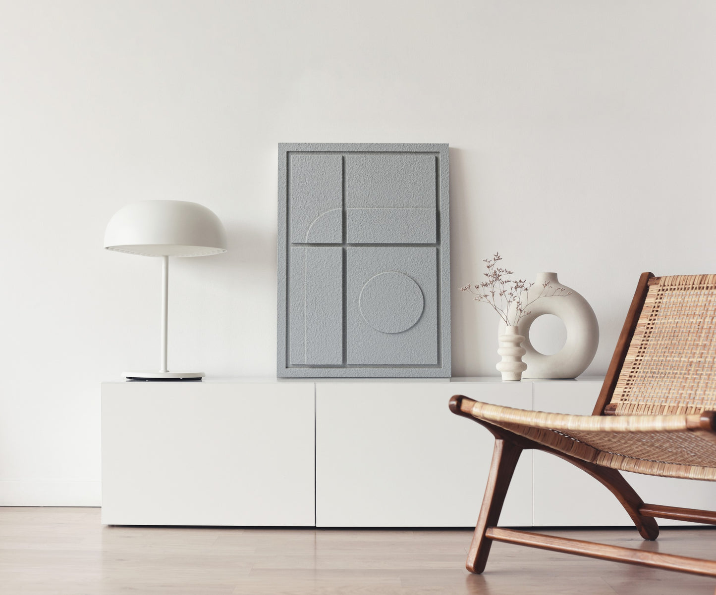 WDG3 Wall Decor GEOMETRIC 3 – aranżacja 2 (producent Creativa / MURSO)