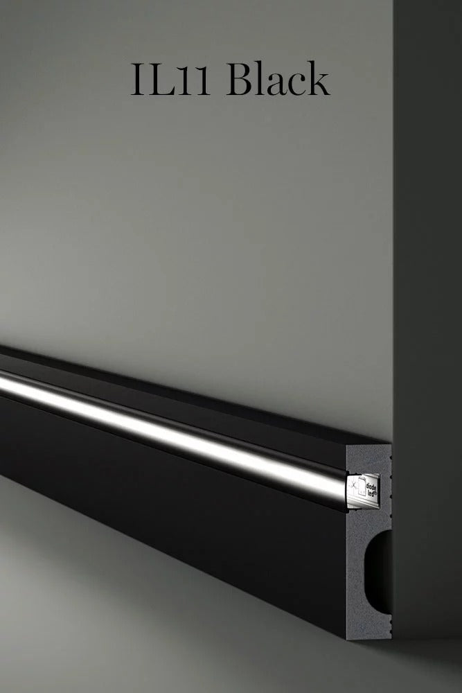 IL11 BLACK NMC Listwa oświetleniowa – zdjęcie produktu w zastosowaniu (materiał NMC)