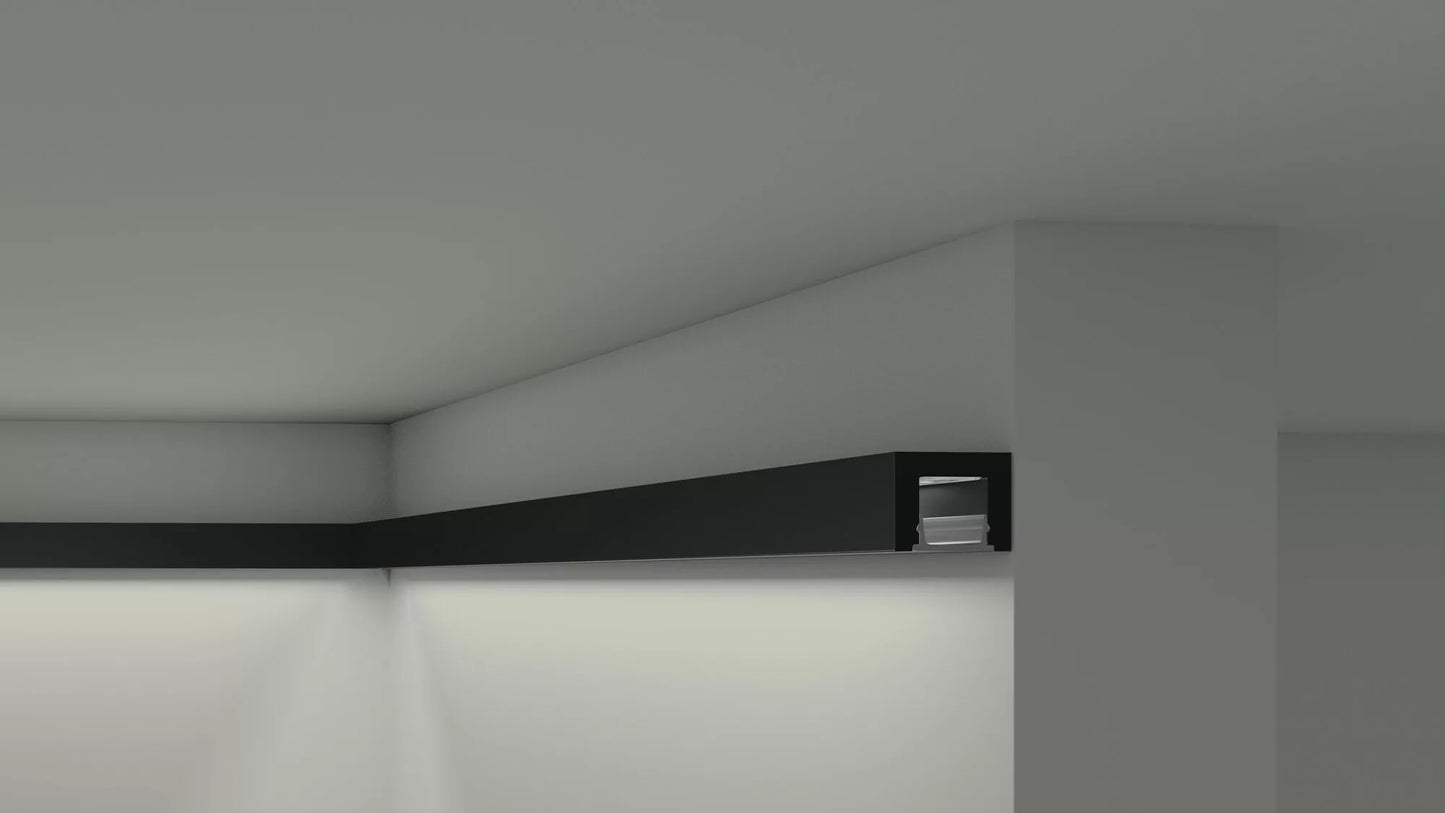 IL12 BLACK NMC Listwa oświetleniowa – zdjęcie produktu w zastosowaniu (materiał NMC)