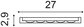 K250 Orac Decor Pilaster – przekrój techniczny