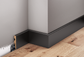 LMDF-02MC Creativa Listwa przypodłogowa czarna RAL 9005 220 cm – zdjęcie 2