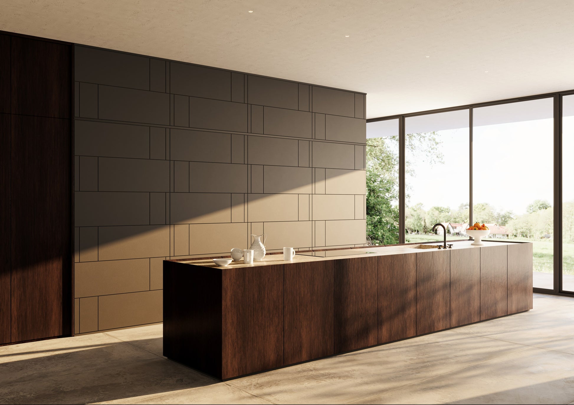 SCURETTO NMC Panel ścienny – aranżacja wnętrza (zdjęcie producenta)