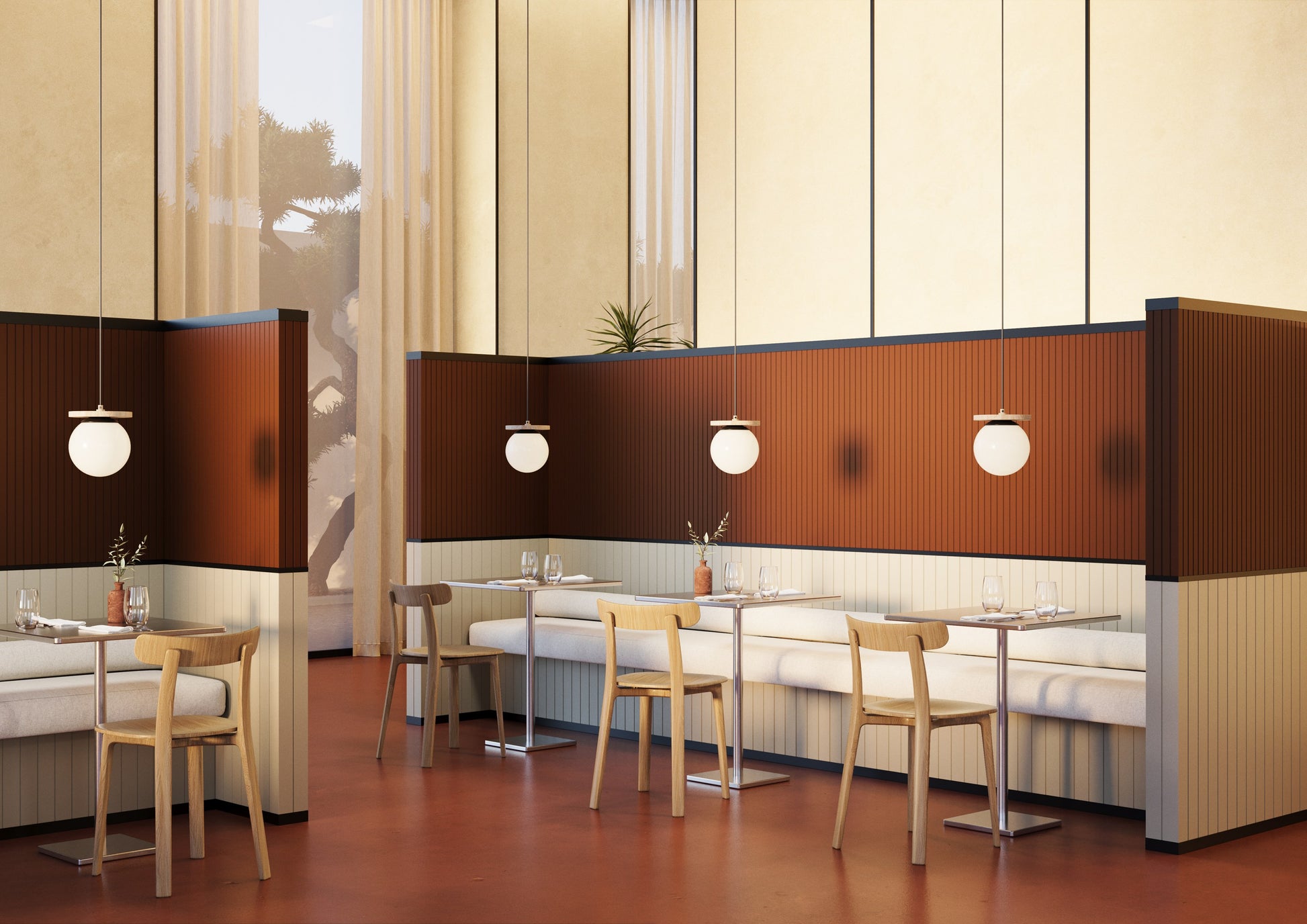 LATTE S NMC Panel ścienny – aranżacja wnętrza (zdjęcie producenta)