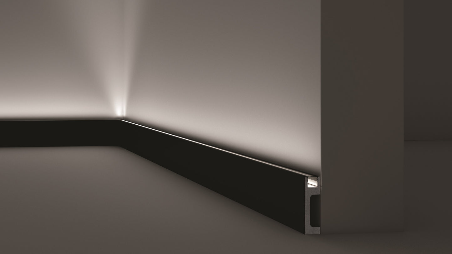 IL10 BLACK NMC Listwa oświetleniowa – efekt podświetlenia LED (zdjęcie producenta)
