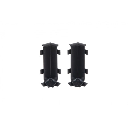 NW59-7021 Creativa narożnik wewnętrzny 59mm do listwy przypodłogowej aluminiowej LP59, kolor 7021 – zdjęcie produktowe