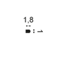 PX209F Orac Decor Listwa ścienna Flex 200 cm – przekrój techniczny