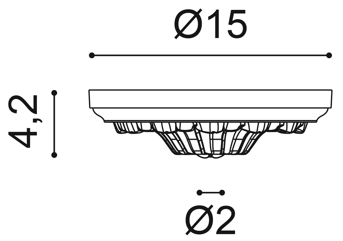 R10 Orac Decor Rozeta – zdjęcie produktowe