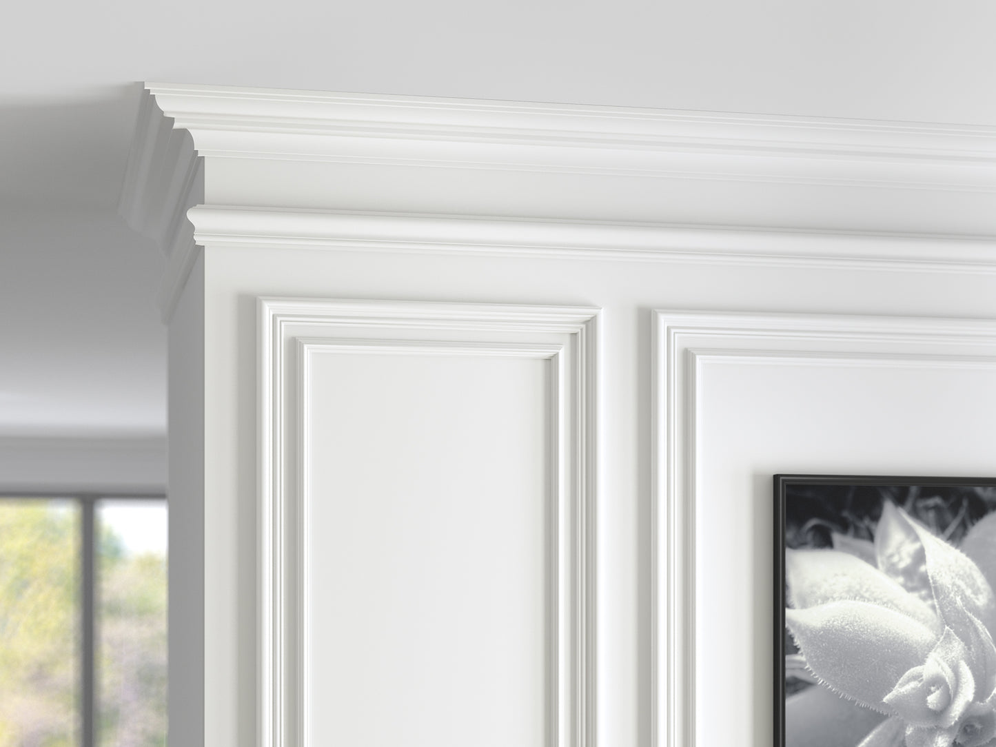 MD003 Mardom Decor listwa ścienna – zdjęcie w aranżacji (producent Mardom Decor)