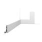 SX157-RAL9003 Orac Decor listwa przypodłogowa – render produktu (producent Orac)