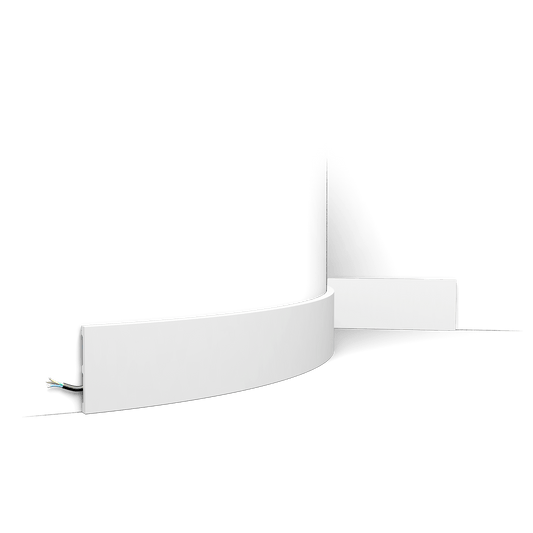 SX163F Orac Decor Listwa przypodłogowa Flex 200 cm – zdjęcie produktowe