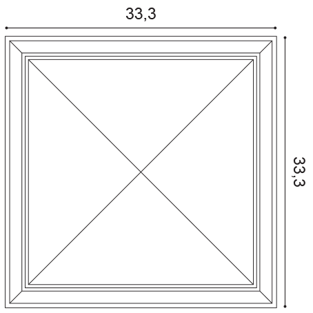 W123 Orac Decor Panel ścienny – zdjęcie produktowe