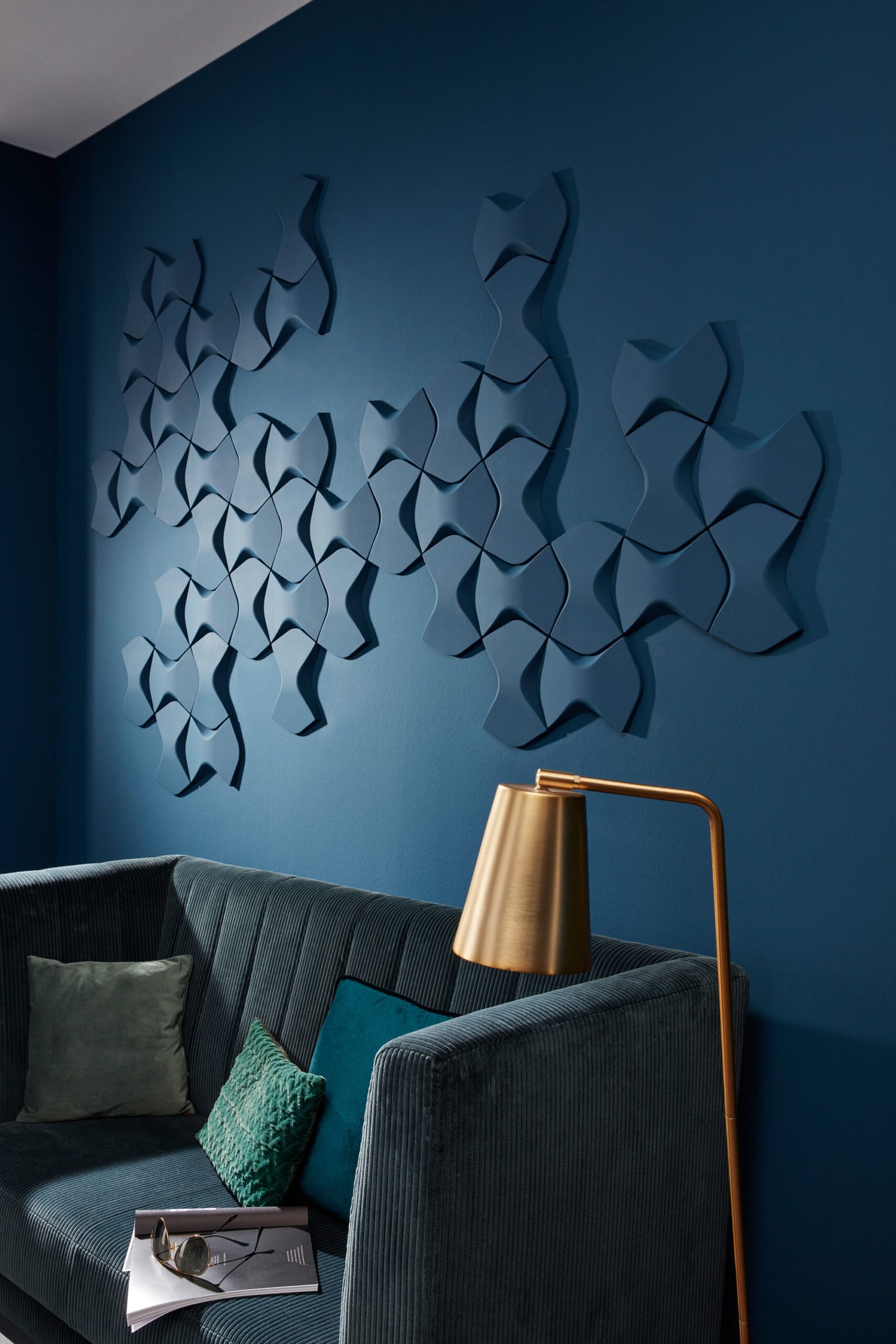 WING 3015486 NMC ARSTYL – elementy 3D pomalowane na granatowo (zdjęcie producenta)