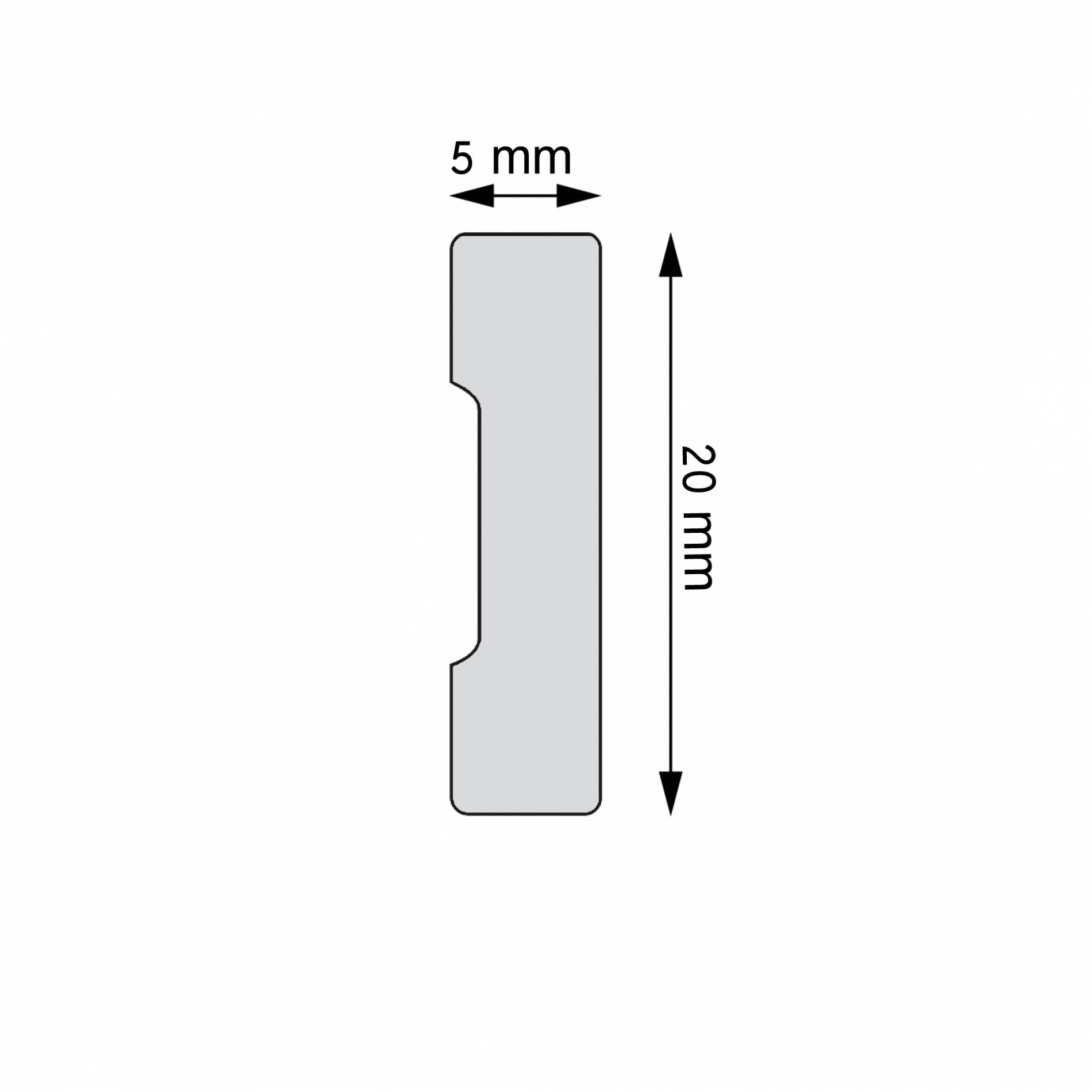 LPC-54 Creativa Listwa ścienna 244 cm – zdjęcie 2